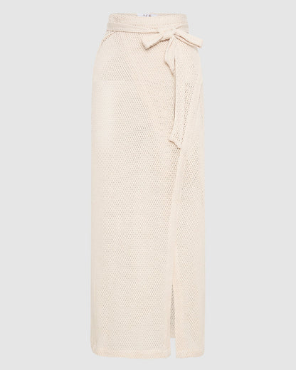 Verona Wrap Skirt - Coconut
