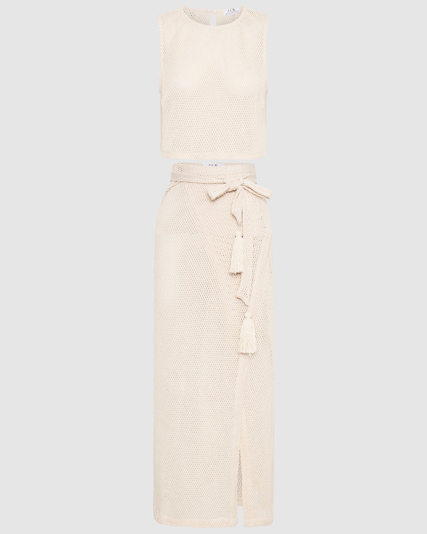 Verona Skirt Set  - Coconut