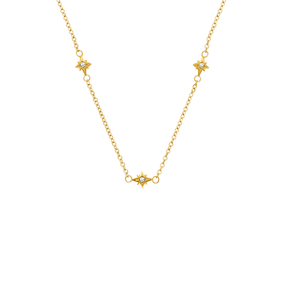 Written in the Stars Initial Necklace (Gold)
