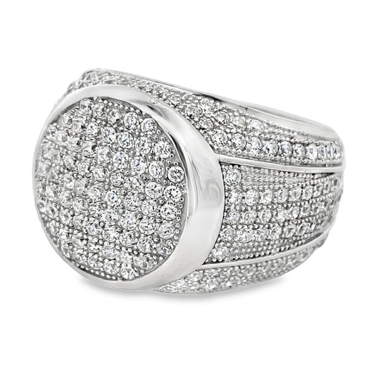 Champion CZ Ring .925 Sterling Silver
