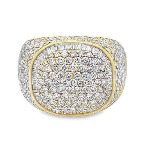 Championship 4.00cttw Diamond Ring 10K Yellow Gold