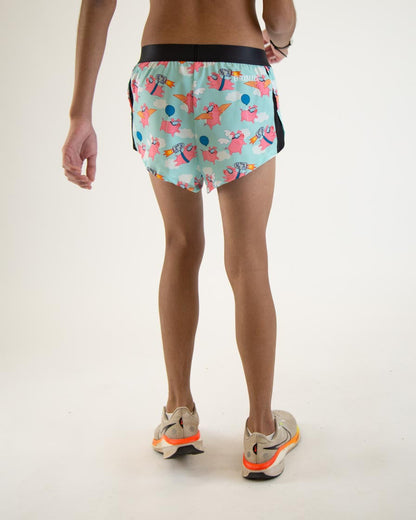 Men's Flying Pigs 2" Split Shorts