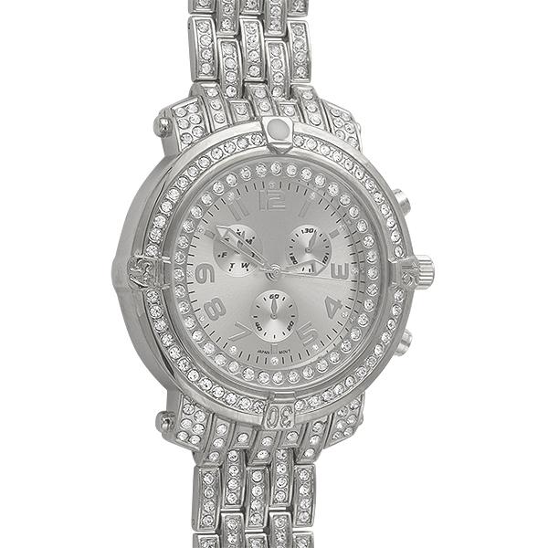 Custom Sport Bling Bling Chronograph Iced Out Watch