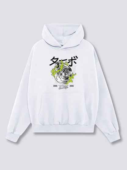 Front Print - Engine Hoodie
