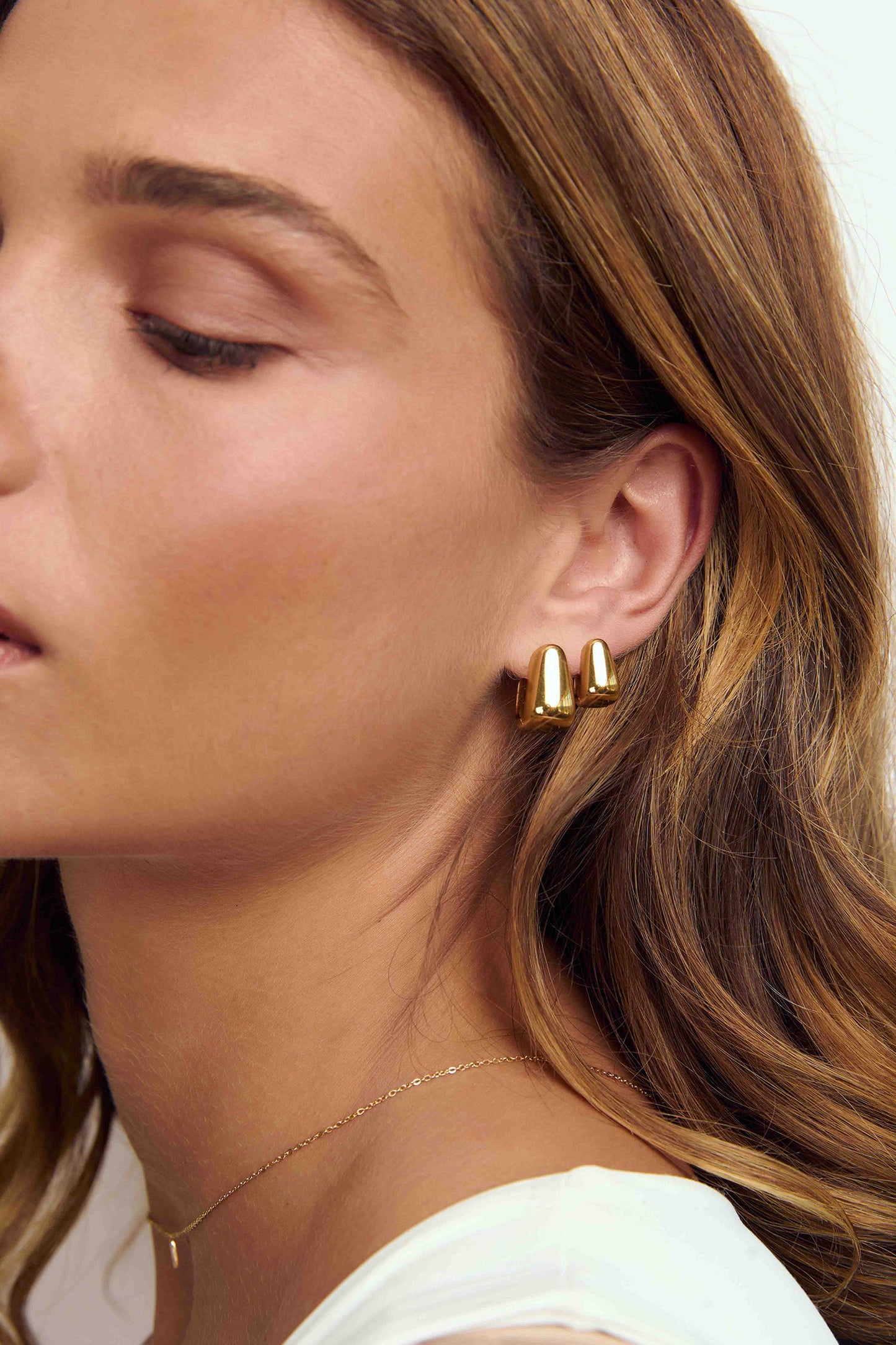 Tess Gold Earring Stack